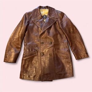 Cortefiel leather jacket